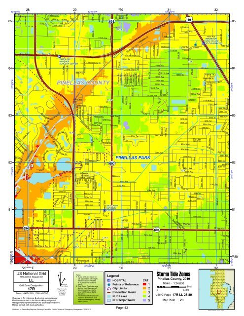 Book 4: Pinellas County Storm Tide Atlas - Tampa Bay Regional ...