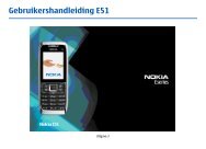 Gebruikershandleiding E51 - Toestelhulp