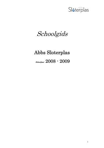 ABBS Sloterplas - Onderwijs Consumenten Organisatie