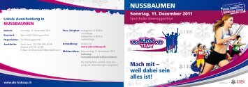 NUSSBAUMEN - UBS Kids Cup