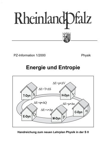 Handreichung Energie Entropie - Strauch-nw.de