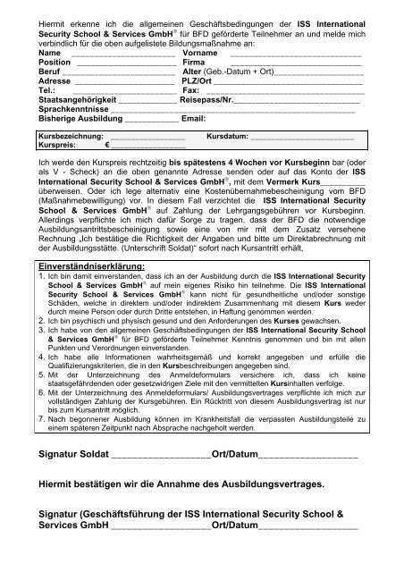 Download Mustervertrag Fachkraft fĆ¼r Schutz und Sicherheit - ISS ...