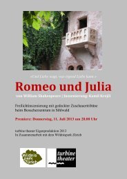 Romeo und Julia - Turbine Theater
