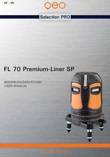FL 70 Premium-Liner SP - geo-FENNEL GmbH