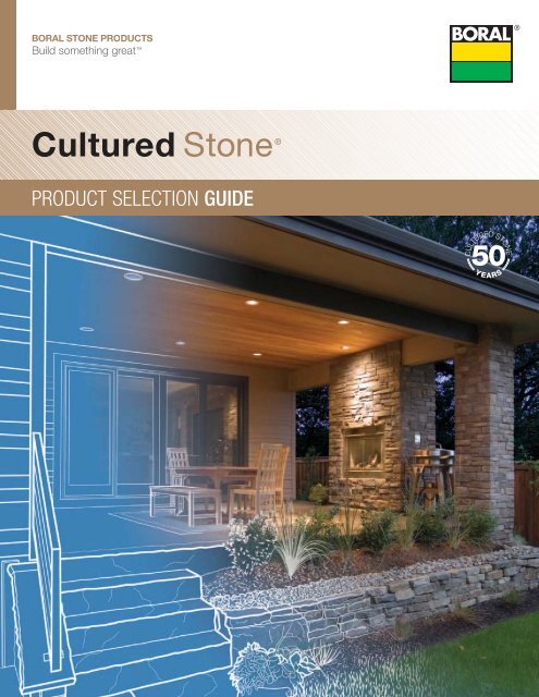 Cultured StoneÂ® Product Selection Guide - Brock White