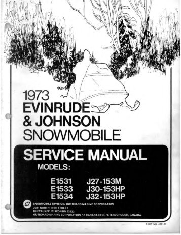 EVINRUDE - Vintage Snow