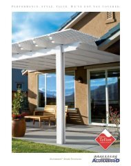 Alumawood Patio Cover Brochure - Kudzu