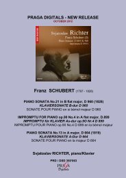 SCHUBERT Sonatas D960-664-Impromptus Richter ... - Pragadigitals