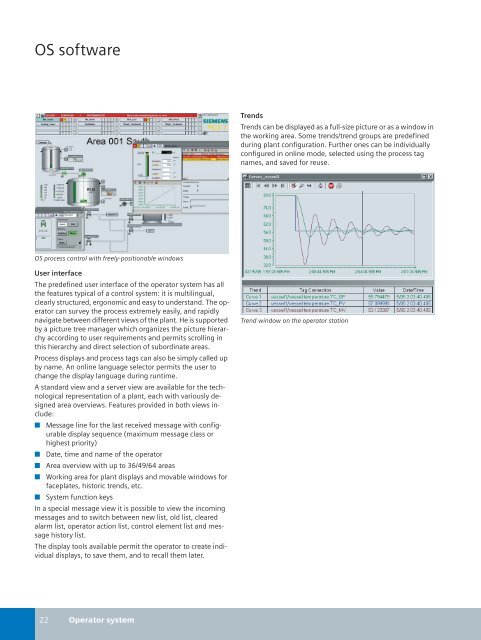 SIMATIC PCS 7 process control system