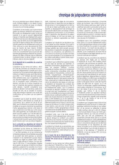 jurisprudence administrative - Gestion et Finances Publiques La revue