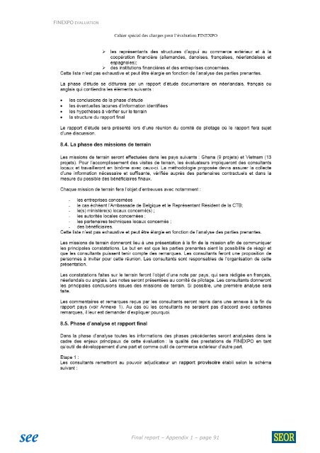 Evaluatierapport (PDF, 6.47 MB) - Buitenlandse Zaken - Belgium