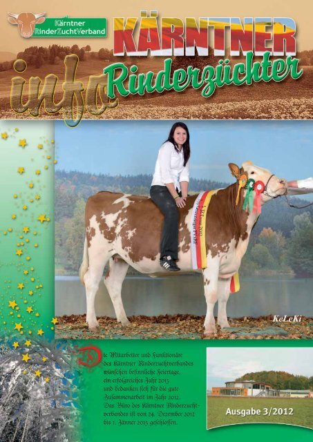 Ausgabe 3/2012 - Kärntner Rinderzuchtverband