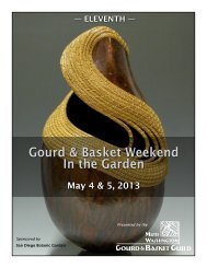 Gourd & Basket Weekend In the Garden - San Diego Botanic Garden