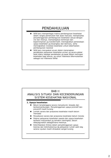 Sistem Kesehatan Nasional - Blog Staff UI - Universitas Indonesia