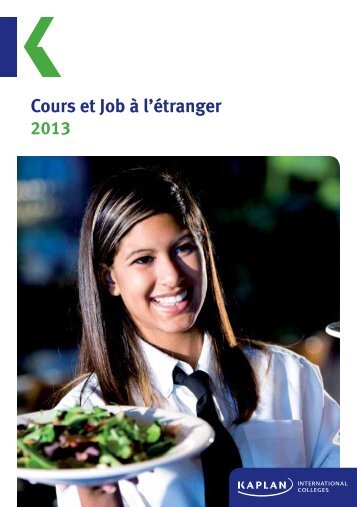 Cours d'anglais & Job rémunéré - Kaplan International Colleges