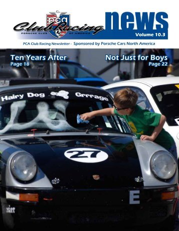 Ten Years After Not Just for Boys - Porsche Club of America