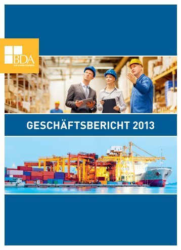 Geschäftsbericht 2013 - Bundesvereinigung der Deutschen ...