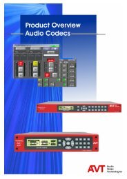 Product Overview Audio Codecs