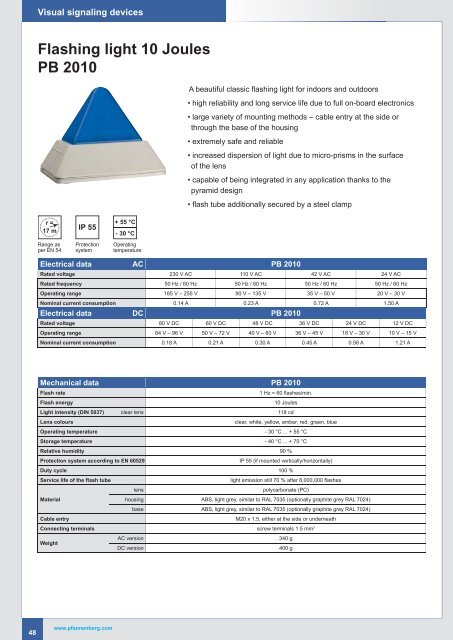 Pfannenberg Catalogue