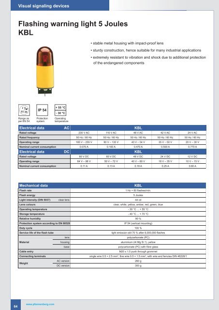 Pfannenberg Catalogue