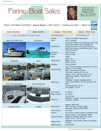 download pdf - Farine Boat Sales