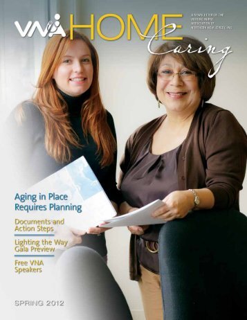 Spring 2012 - the Visiting Nurse Association of Northern New Jersey