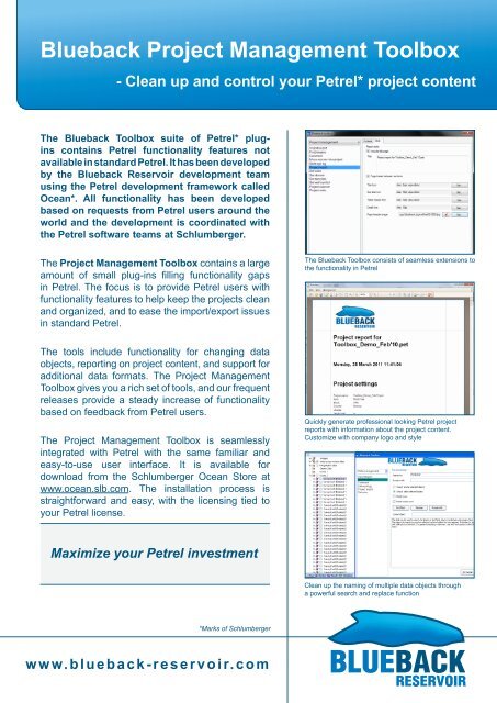 Schlumberger techlog ocean sdk Schlumberger techlog ocean sdk