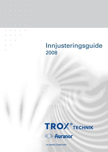 Innjusteringsguide - Trox