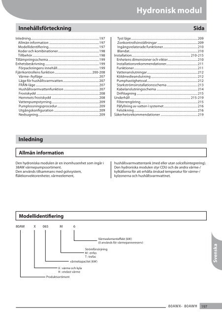 Hydronisk modul - Thermo Control