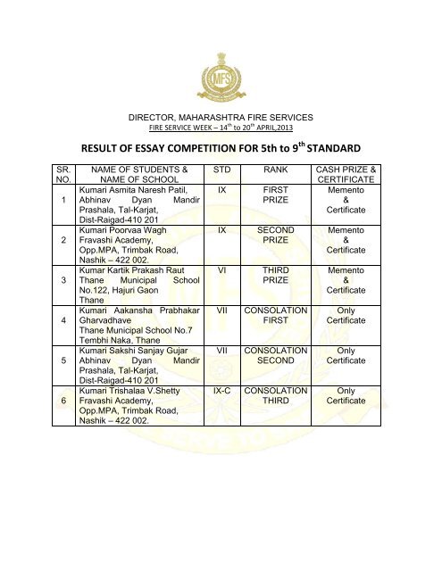 Custom Essay Paper Compare And Contrast Essay Sample Paper also Essay On Healthy Living Result For Essay Drawing Competition Maharashtra Fire Services English Essay Speech
