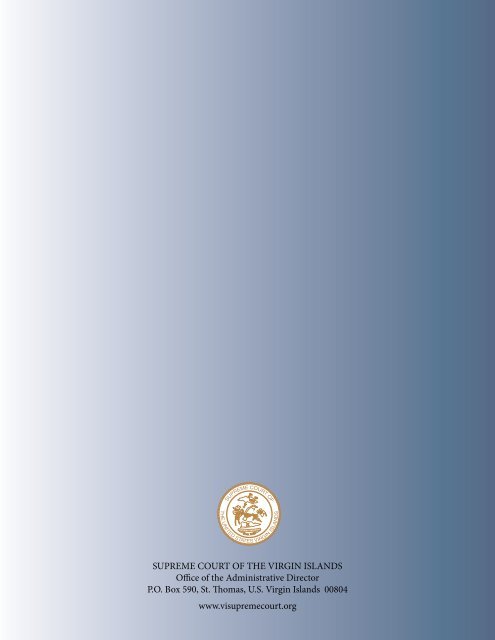 2010 Annual Report - Supreme Court of the Virgin Islands
