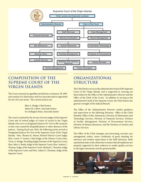 2010 Annual Report - Supreme Court of the Virgin Islands