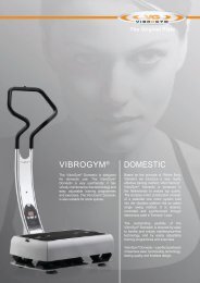 VIBroGymÂ® DomesTIc