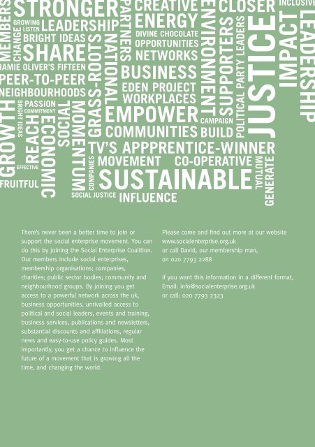 latest Annual Review - Social Enterprise Coalition