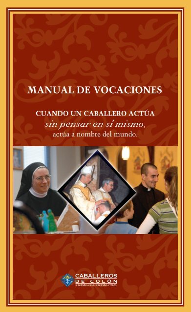 El Manual de Vocaciones - Knights of Columbus, Supreme Council