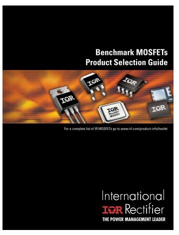 Benchmark MOSFETs Product Selection Guide - Newark