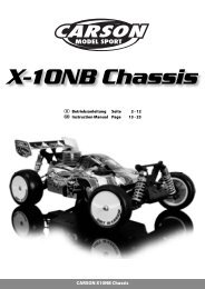 manual x10nb chassis dirt warrior nitro - Carson