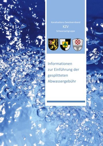 Informationen zur Einführung der gesplitteten Abwassergebühr