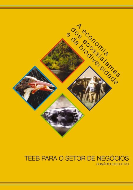 TEEB â A Economia dos Ecossistemas e da Biodiversidade - ABCE