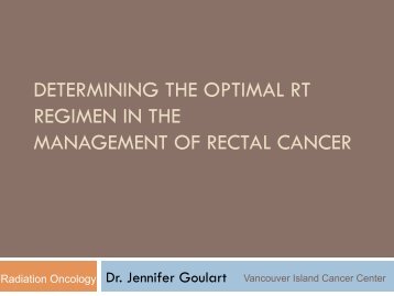 General Surgeon's Guide to Radiotherapy for Rectal Cancer