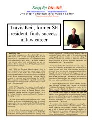 Travis Keil, former SE resident, finds success in law career