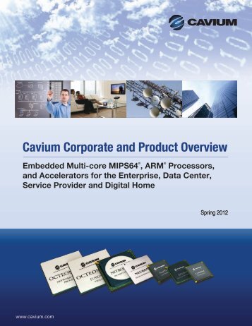 Cavium Corporate and Product Overview