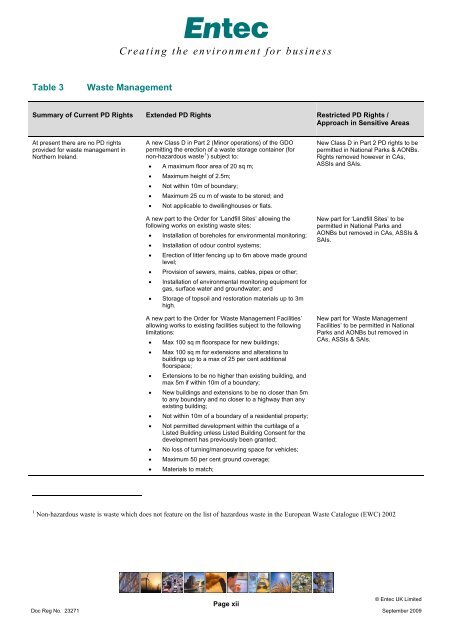 Non-householder - Report - The Planning Service