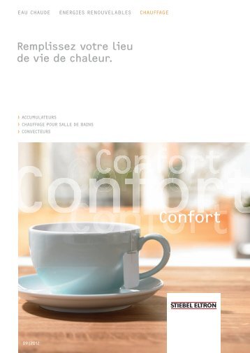 Confort - STIEBEL ELTRON Belgie