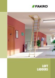 LOFT LADDERS - Fakro