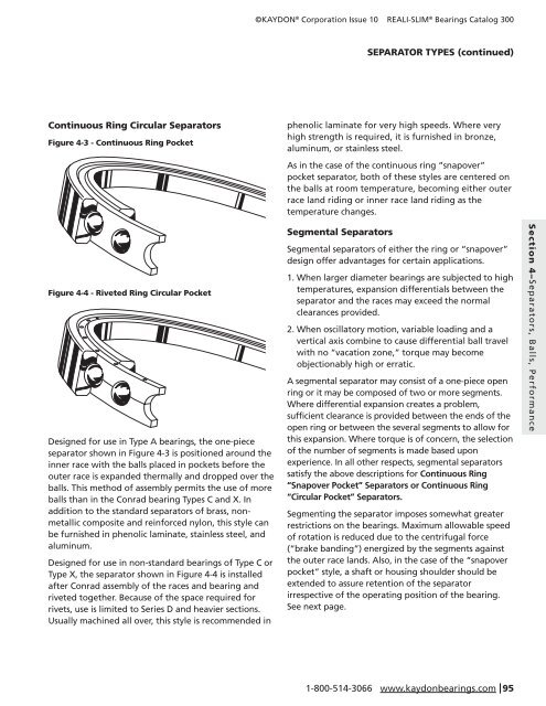 Catalog 300 - Kaydon Bearings