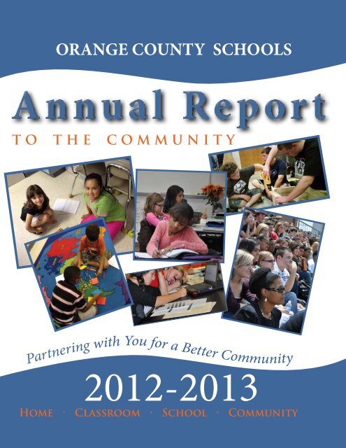 Annual Report 2012-2013 - Orange County Schools