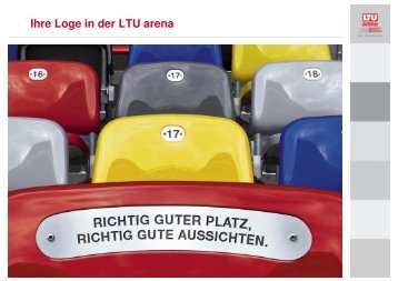 Ihre Loge in der LTU arena - Esprit Arena