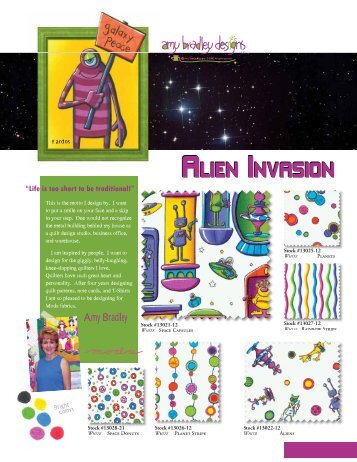 ALIEN INVASION ALIEN INVASION - Moda Fabrics