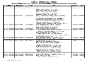 Embargos Ã  execuÃ§Ã£o